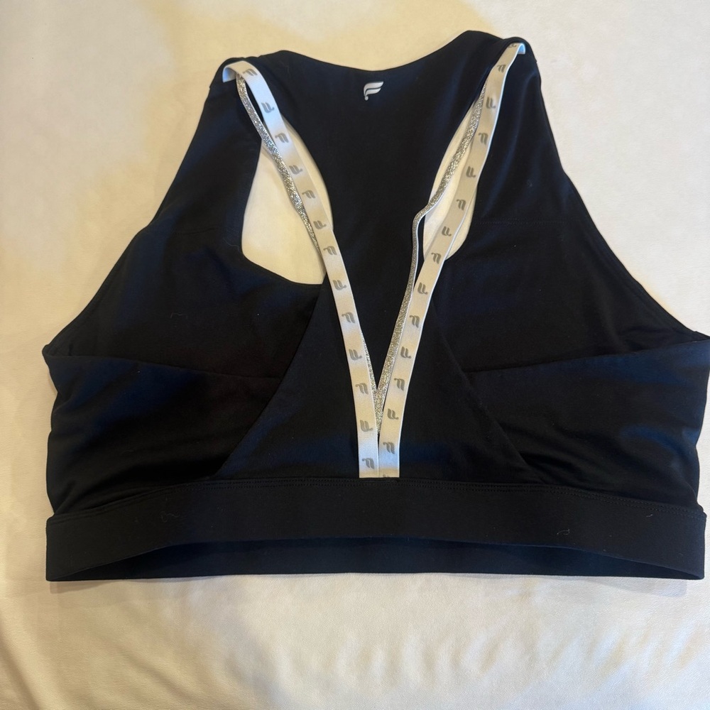 Fabletics Midnight Black Sports Bra - Picture 2 of 3